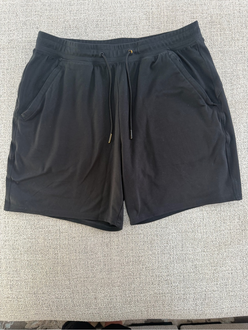 Gilly Hicks Black Men's Athletic Shorts with Drawstring